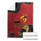 Dia da Independencia de Angola Blanket Virtus Unita Fortior - African Pride