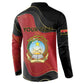 Personalized Angola Independence Day Button Sweatshirt Virtue Is Stronger When United