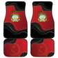 Personalized Dia da Independencia de Angola Car Mats Virtus Unita Fortior - African Pride