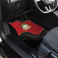 Personalized Dia da Independencia de Angola Car Mats Virtus Unita Fortior - African Pride