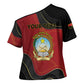 Personalized Angola Independence Day Cross Shoulder Shirt Virtue Is Stronger When United