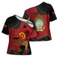 Personalized Angola Independence Day Cross Shoulder Shirt Virtue Is Stronger When United