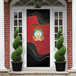 Personalized Angola Independence Day Door Cover Virtue Is Stronger When United