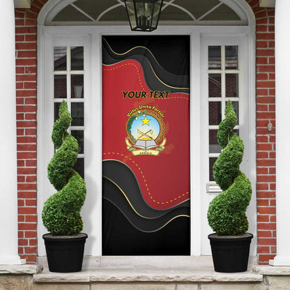 Personalized Angola Independence Day Door Cover Virtue Is Stronger When United
