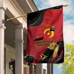 Dia da Independencia de Angola Garden Flag Virtus Unita Fortior - African Pride