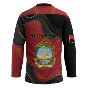 Personalized Angola Independence Day Hockey Jersey Virtue Is Stronger When United