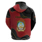 Personalized Dia da Independencia de Angola Hoodie Virtus Unita Fortior - African Pride