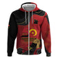 Personalized Dia da Independencia de Angola Hoodie Virtus Unita Fortior - African Pride