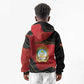 Personalized Dia da Independencia de Angola Kid Hoodie Virtus Unita Fortior - African Pride