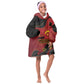 Personalized Dia da Independencia de Angola Kid Wearable Blanket Hoodie Virtus Unita Fortior - African Pride