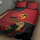 Dia da Independencia de Angola Quilt Bed Set Virtus Unita Fortior - African Pride