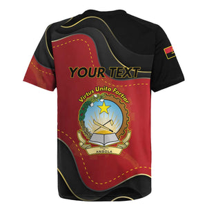 Personalized Dia da Independencia de Angola Rugby Jersey Virtus Unita Fortior - African Pride