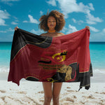 Dia da Independencia de Angola Sarong Virtus Unita Fortior - African Pride