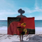 Dia da Independencia de Angola Sarong Virtus Unita Fortior - African Pride