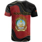 Personalized Dia da Independencia de Angola T shirt Virtus Unita Fortior - African Pride
