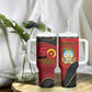 Personalized Dia da Independencia de Angola Tumbler With Handle Virtus Unita Fortior - African Pride