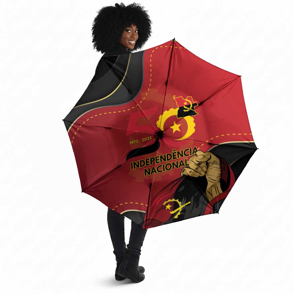Angola Independence Day Umbrella Virtue Is Stronger When United