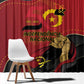 Dia da Independencia de Angola Window Curtain Virtus Unita Fortior - African Pride