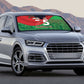 Morocco Green March Day Auto Sun Shade One People - One Nation