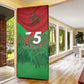 Morocco Green March Day Door Cover One People - One Nation