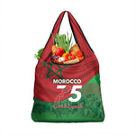 Morocco La Marche Verte Grocery Bag Happy 50th Anniversary - African Pride