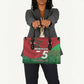 Morocco Green March Day Leather Bag One People - One Nation