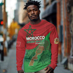 Morocco La Marche Verte Long Sleeve Shirt Happy 50th Anniversary - African Pride