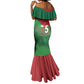 Morocco La Marche Verte Mermaid Dress Happy 50th Anniversary - African Pride