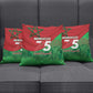 Morocco Green March Day Pillow Cover One People - One Nation