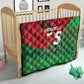 Morocco La Marche Verte Quilt Happy 50th Anniversary - African Pride