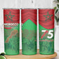 Morocco La Marche Verte Skinny Tumbler Happy 50th Anniversary - African Pride