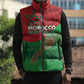 Morocco Green March Day Sleeveless Puffer Jacket One People - One Nation
