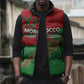 Morocco Green March Day Sleeveless Puffer Jacket One People - One Nation