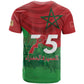 Morocco La Marche Verte T shirt Happy 50th Anniversary - African Pride