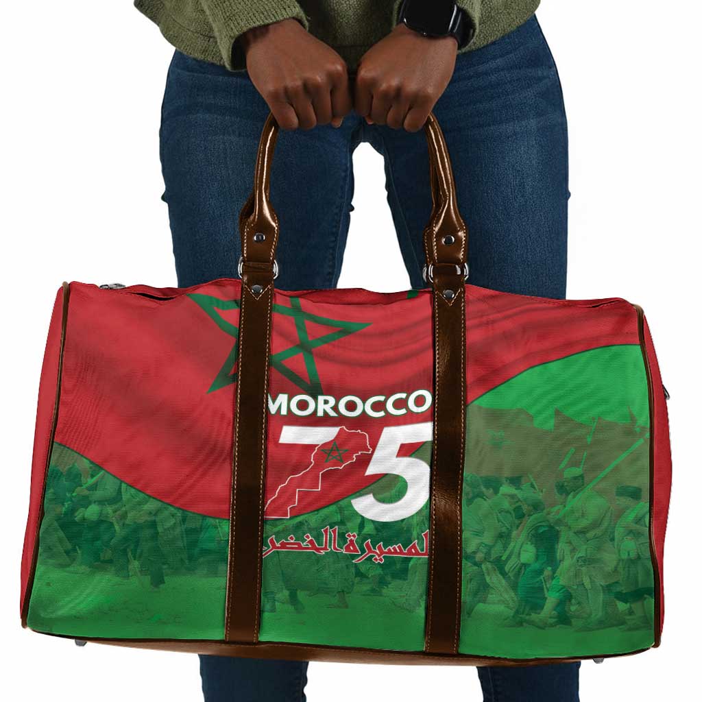 Morocco Green March Day Travel Bag One People - One Nation