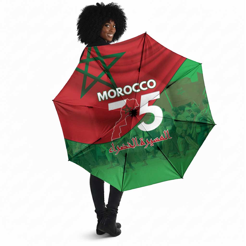 Morocco Green March Day Umbrella One People - One Nation
