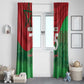 Morocco La Marche Verte Window Curtain Happy 50th Anniversary - African Pride