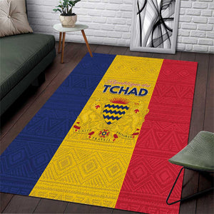 Chad Flag Style Area Rug African Pattern - African Pride