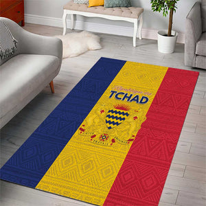 Chad Flag Style Area Rug African Pattern - African Pride