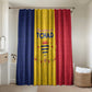 Chad Bathroom Set Coat Of Arms - Flag Style