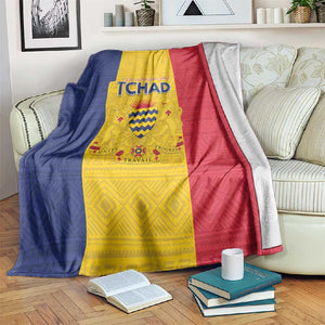 Chad Flag Style Blanket African Pattern - African Pride
