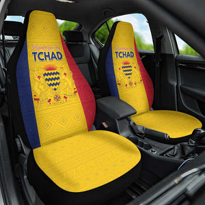 Chad Flag Style Car Seat Cover African Pattern - African Pride