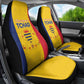 Chad Flag Style Car Seat Cover African Pattern - African Pride