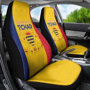 Chad Flag Style Car Seat Cover African Pattern - African Pride