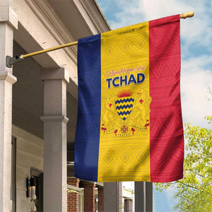 Chad Flag Style Garden Flag African Pattern - African Pride