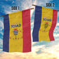 Chad Flag Style Garden Flag African Pattern - African Pride
