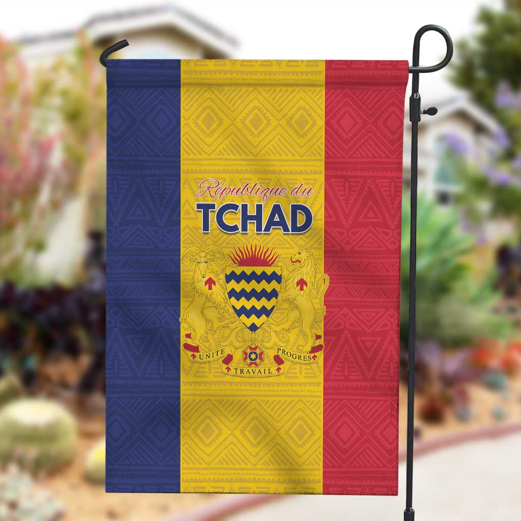 Chad Flag Style Garden Flag African Pattern - African Pride