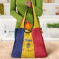 Chad Flag Style Grocery Bag African Pattern - African Pride