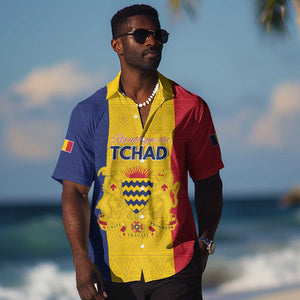 Personalized Chad Flag Style Hawaiian Shirt African Pattern - African Pride