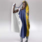 Chad Flag Style Hooded Blanket African Pattern - African Pride